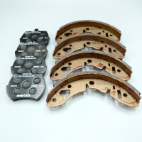 Image for Brake Set Premium - Front Brake Pad + Rear Shoe Kit
