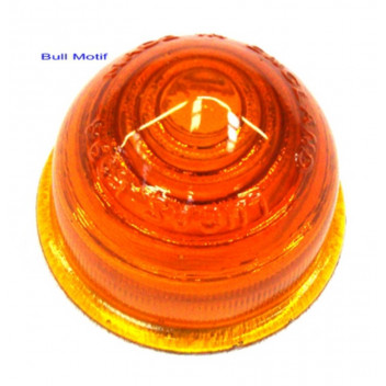 Image for Lens - Indicator Lamp Amber Glass Mk1/2 (1959-69)